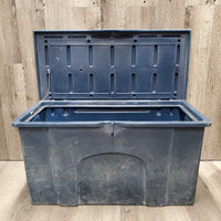 Plastic Trunk *gc, dirty, stains, faded, residue, older, smells (iodine?)
