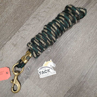 Short Nylon Lead Rope *gc, dirty, rubsw, frays, fuzzy, hairy
