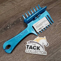 Plastic Mane Comb & attached Clip *vgc, residue
