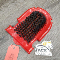 Double Sided Bathing - Grooming Mitt: bristles & pimples *xc/vgc, clean, hairy, rubs, mnr film
