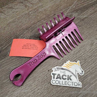 Plastic Mane Comb & attached Clip *vgc, residue
