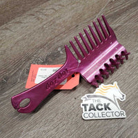 Plastic Mane Comb & attached Clip *vgc, residue
