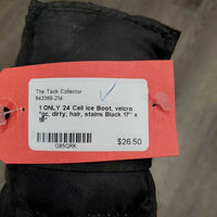 1 ONLY 24 Cell Ice Boot, velcro *gc, dirty, hair, stains
