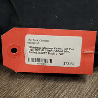 Memory Foam Half Pad *gc, mnr dirt, hair, rubbed trim, faded, paint?
