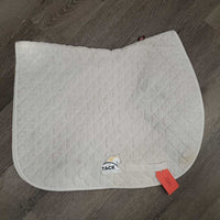 Thin Quilt Jumper Profile Pad, embroidered *gc, clean, stained, dingy, light pills
