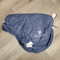 Nylon & Fleece Saddle Cover, Girth Pockets, Drawstring *vgc/xc, clean, older?, v.mnr dirt?stains
