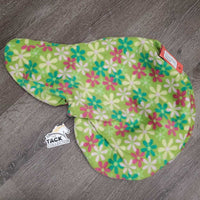 Fleece Saddle Cover *gc, clean, unstitched seams, edges: rubs & pills
