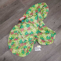 Fleece Saddle Cover *gc, clean, unstitched seams, edges: rubs & pills
