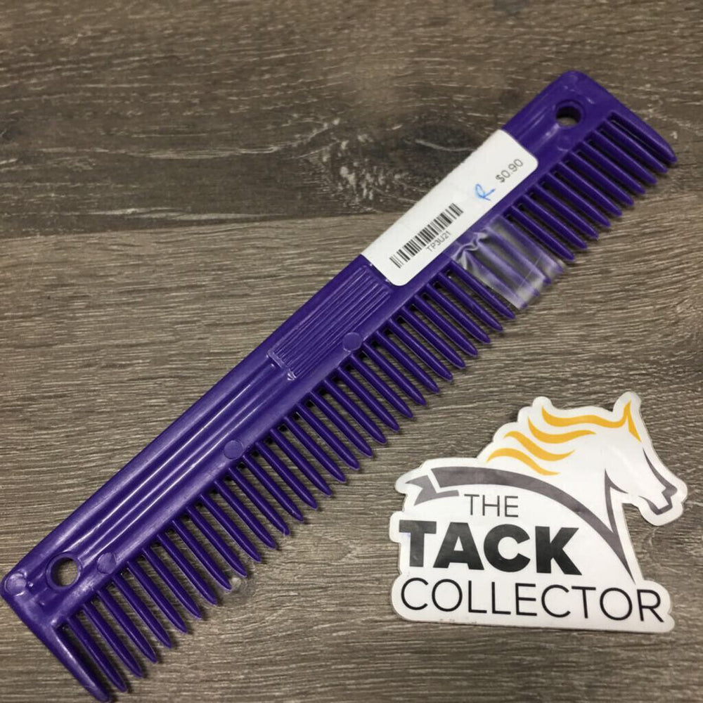 Plastic Mane Comb *xc, clean, mnr scratches & end rubs