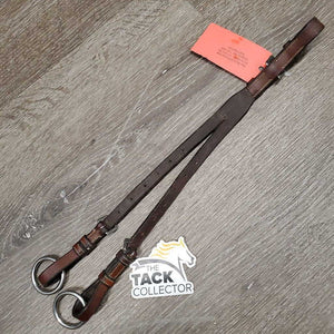 Thick Adjustable Running Martingale Attachment, buckle *gc, dirt, stains, dents, rubs, creases, stiff, dry, faded spots