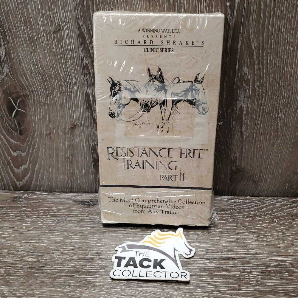 Resistance Free Training by Richard Shrake: Part II VHS *new?, ripped wrapper ?year