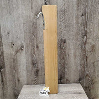 Hanging Wood Saddle Rack - Holder *like new
