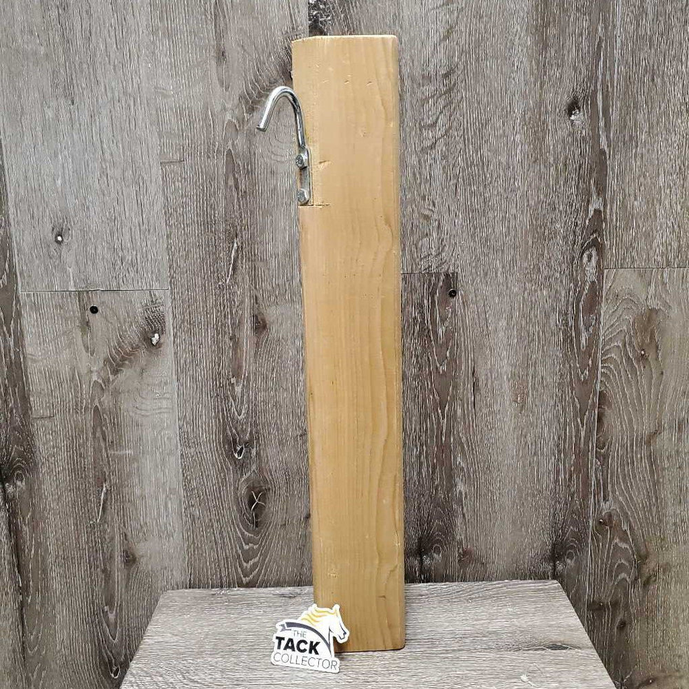 Hanging Wood Saddle Rack - Holder *like new