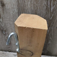 Hanging Wood Harness - Bridle Rack - Holder *vgc, rubs, scratches
