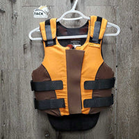 Hard Shell Saftey Vest, zipper, velcro, Level 3 BETA 2009 *gc, mnr hair, dirt, stains?, older *06/14
