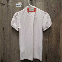 SS Show Shirt 1/2 Zip Up *gc, mnr crinkled collar
