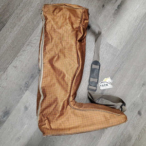Garment Bag & Tall Boot Bag Set *vgc, mnr edge & corner rubs & frays, inside dirty bottom