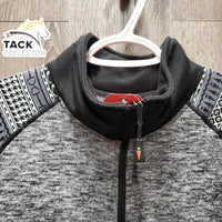 LS Fleece Sweater, Zipper *gc, clumpy, pills/rubs
