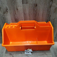 Plastic Grooming Tote *vgc, clean, mnr discolored spots & dust
