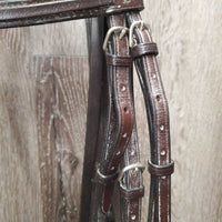Rsd Bridle, Braided Reins "Teesdale Champ" *vgc, older, film, clean, stiff
