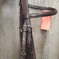 Rsd Bridle, Braided Reins "Teesdale Champ" *vgc, older, film, clean, stiff
