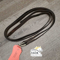 Pr Soft Narrow Stirrup Leathers *gc, olderuneven, rough stitching, discolour, rubs, dents
