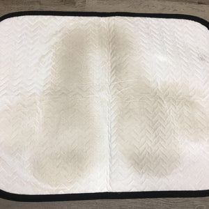 Quilt Baby Pad *vgc, mnr stains, hair, pills