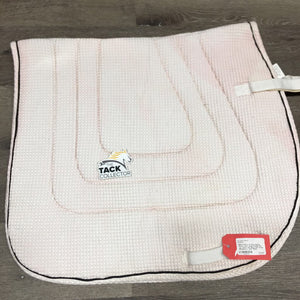 Waffle Weave Quilt Jumper Saddle Pad *gc, stains, mnr dingy, rubs, snags