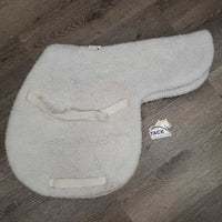 Fleece Fitted Hunter Pad *fair, hairy, stains, dingy, undone, dirty velcro, threads, clumpy
