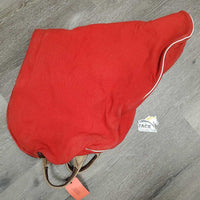 Hvy Wool Lined Jump Saddle Bag, Zipper *vgc/xc, mnr rubs & hair, older
