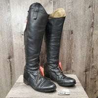 v.Soft Field Boots, Zips *vgc, older, clean, edges: curled, folded, thin & rubs, tabs folded
