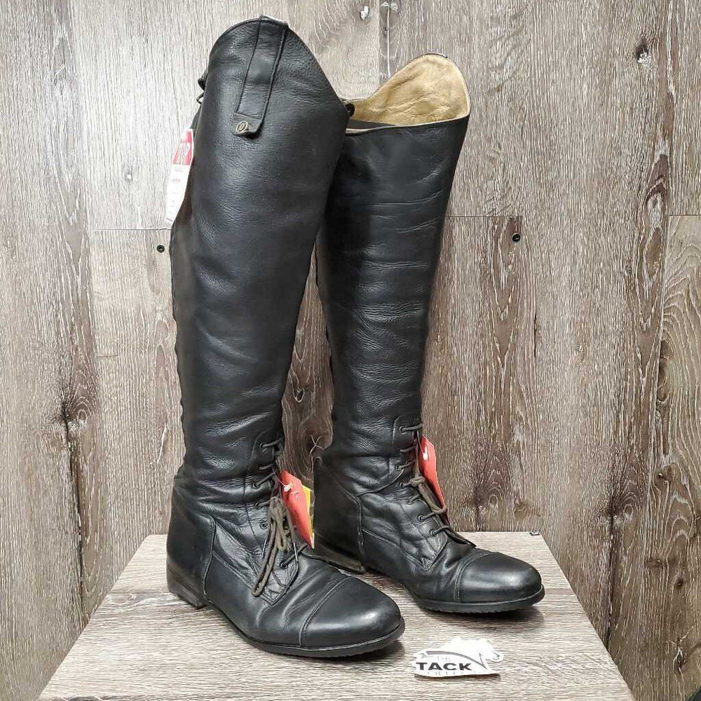 v.Soft Field Boots, Zips *vgc, older, clean, edges: curled, folded, thin & rubs, tabs folded