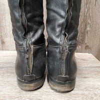 v.Soft Field Boots, Zips *vgc, older, clean, edges: curled, folded, thin & rubs, tabs folded
