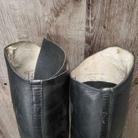 Pr Soft Field Boots, Pull On *vgc, older, dirty edges, mnr rubs & scratches/marks
