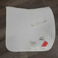 Quilt Dressage Saddle Pad *gc, stains, pilly, threads
