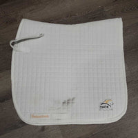 Quilt Dressage Saddle Pad *gc, stains, pilly, threads
