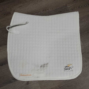 Quilt Dressage Saddle Pad *gc, stains, pilly, threads