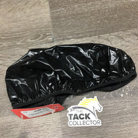 Shiny Vinyl Helmet Cover *xc, mnr dusty & gunk?hair

