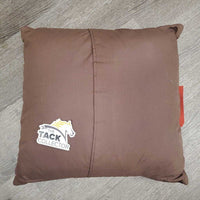 Square Couch Pillow, "winter horses", bag *new

