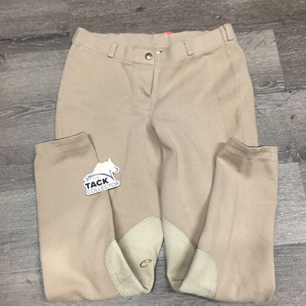 Hvy Cotton Breeches, Pull On *xc, sm seam holes, mnr stains