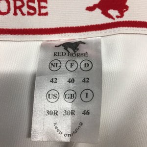 Ribbed Euroseat Breeches *vgc, mnr rubs, pills & stains, older