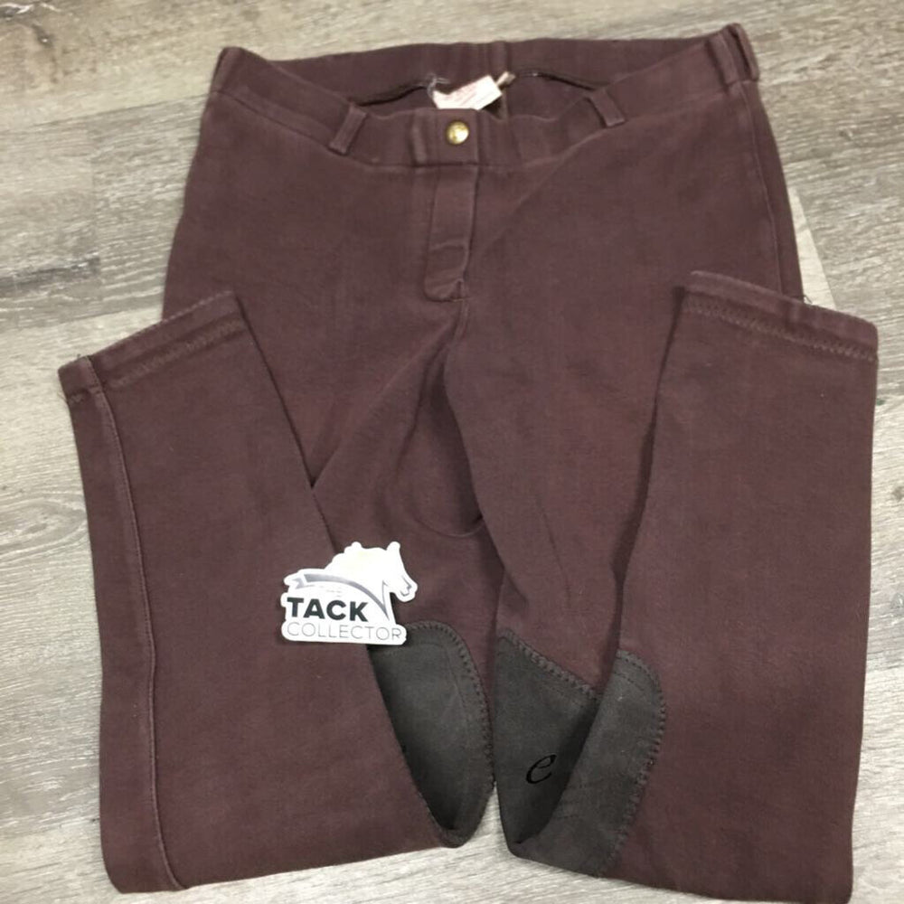 Hvy Cotton Breeches, Pull On *gc, faded, older, rubs