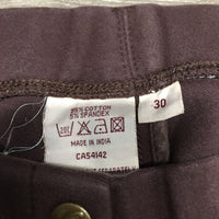 Hvy Cotton Breeches, Pull On *gc, faded, older, rubs

