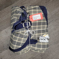 Cotton Sheet, 2 legs *vgc, mnr hair, lining tears, rubs/fading, residue, rust
