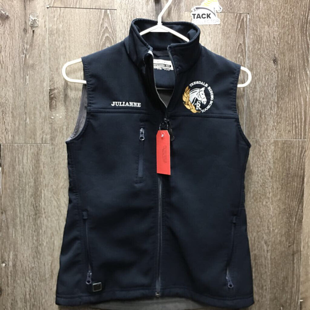 Technical Fleece Lined Vest, zipper 