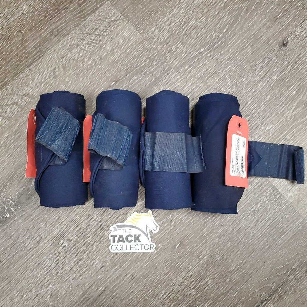 4 Stretchy Nylon Leg Wraps *gc, dirty, hair, paint?stains