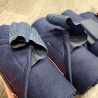 4 Stretchy Nylon Leg Wraps *gc, dirty, hair, paint?stains
