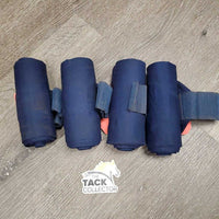 4 Stretchy Nylon Leg Wraps *gc, dirty, hair, paint?stains
