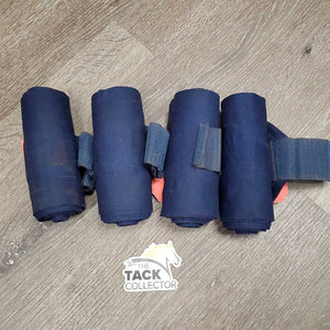 4 Stretchy Nylon Leg Wraps *gc, dirty, hair, paint?stains