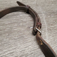 Soft Noseband *vgc, tight keepers, xholes, No Flash, stain, dents
